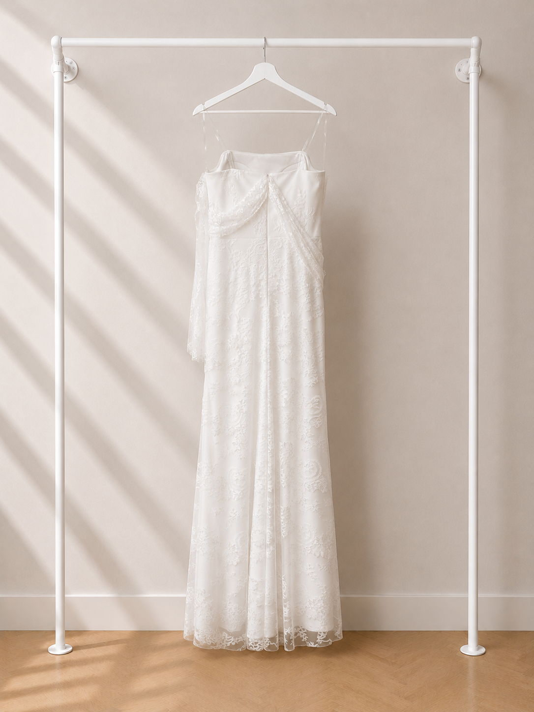 Eylai - Lange Avondjurk - Wit | Strapless