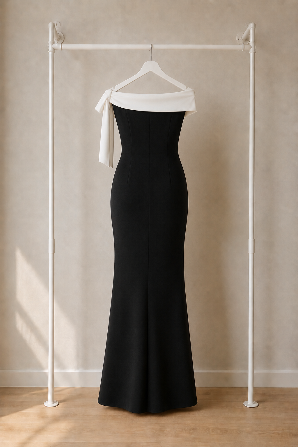 Sienna - Lange Jurk - Zwart