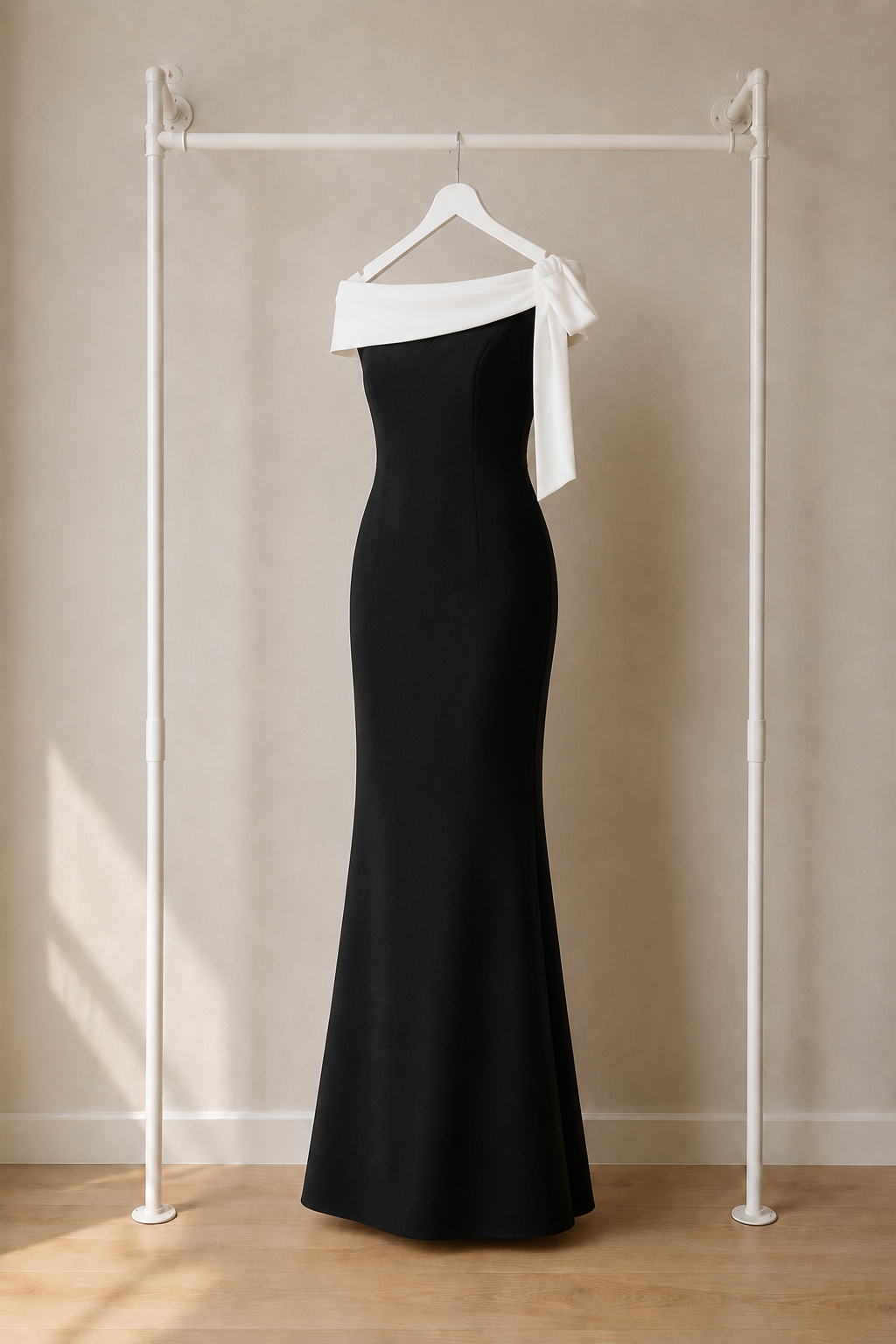 Sienna - Lange Jurk - Zwart