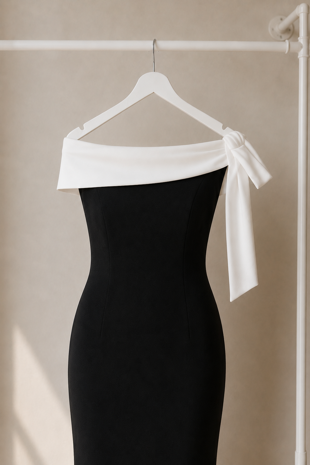 Sienna - Lange Jurk - Zwart